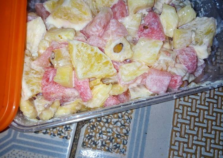 How to Prepare Any-night-of-the-week Fruit salad | So Yummy Food Recipe From My Kitchen