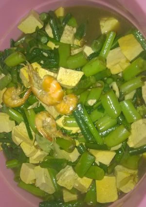 Foto resep Tumis sayur tahu takwa n udang