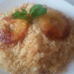 A picture of Pineapple rice.