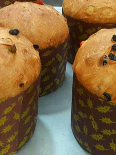 Una foto de Panettone