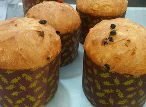 Una foto de Panettone