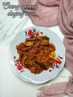 Foto resep Oseng Mercon Daging Sapi