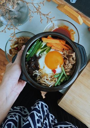 Foto resep Bibimbab (Nasi Campur) ala Korea