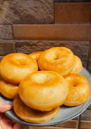 Foto resep Donat tanpa telur, susu, mixer