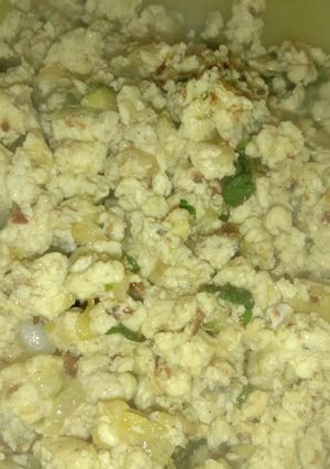 A picture of Egg bhurji.
