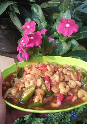 Foto resep Udang Pedas Manis