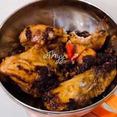 A picture of Ayam bakar taliwang.