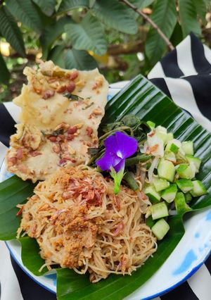 Foto resep Cold Pecel Noodle