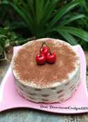 Tiramisu Birthday cake