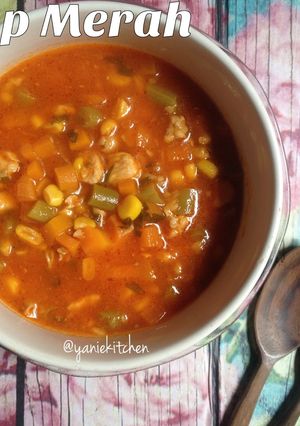 Foto resep Sup Merah