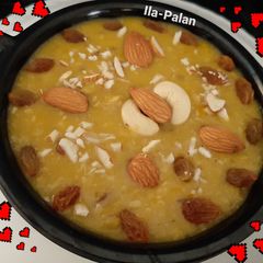 A picture of Vegan Mogar Moong Dal Payasam.