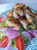 Chipirones rellenos a la plancha con toque de limón encurtido