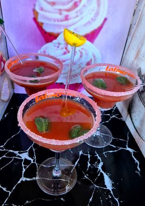 Une photo de Cocktails punch au rhum 😃