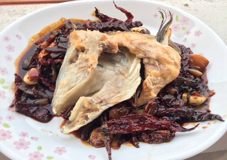 Simple Way to Prepare Homemade Salmon With Soy Sichuan Sauce