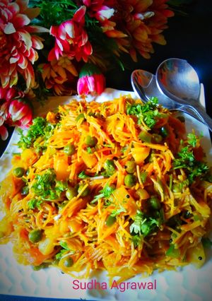 नमकीन सेवई मसाला (namkeen sevai masala recipe in Hindi) रेसिपी मुख्य फोटो
