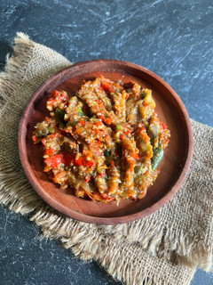 Foto resep Sambal rebus terong