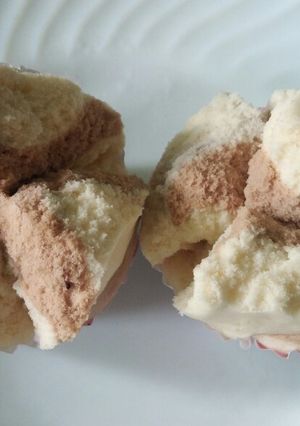 Foto resep Bolu kukus mekar dan empuk.