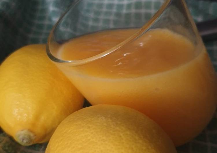 Steps to Make Speedy Lemon Curd