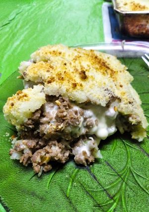 Una foto de Pastel de papa vegetariano
