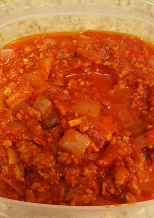 A picture of All Purpose Meat Sauce.