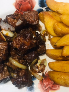 Foto resep Saikoro Cube Beef Teriyaki