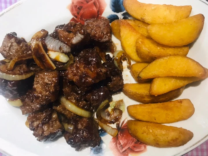 Cara Gampang Membuat Resep Saikoro Cube Beef Teriyaki yang Bikin Ngiler Anti Ribet, Lezat