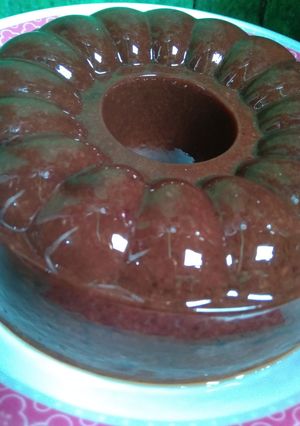 Foto resep Puding brownies daur ulang