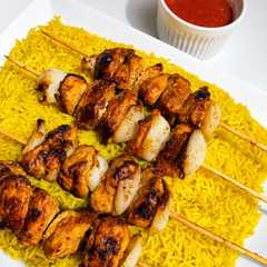 شيش طاووق مع أرز بسمتي-レシピのメイン写真