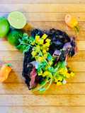 Jerk Marinated Fullblood Wagyu Chuck Eye Steak with Mango Relish