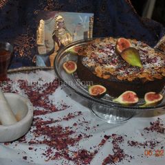A picture of Persian  Love  Cake.