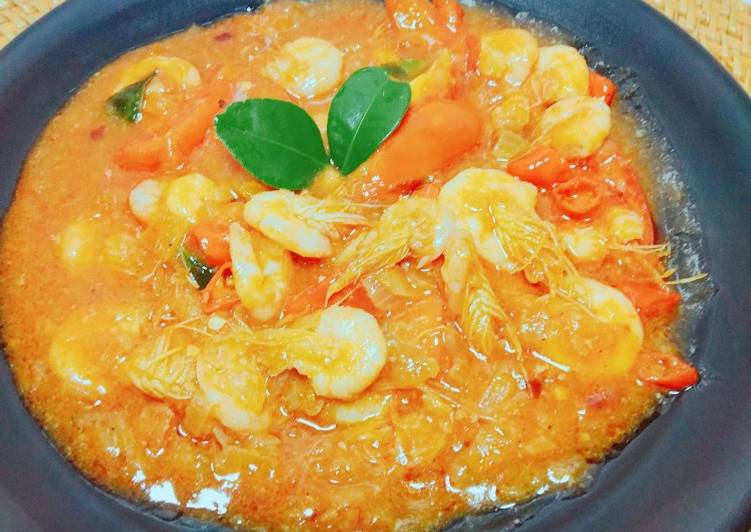 Resep Udang Saus Padang yang Enak