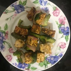 A picture of Paneer fry on Tawa.