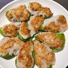 A picture of Stuffed Capsicum.