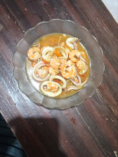 Foto resep Udang, cumi saos tiram |seafood