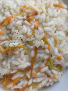 Foto di Risotto ai fiori di zucca