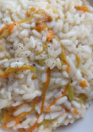 Foto di Risotto ai fiori di zucca