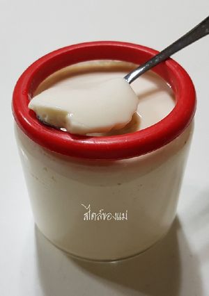 รูปของ Homemade soy yogurt (โยเกิร์ตถั่วเหลือง) สูตร 2
