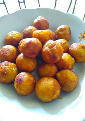 Foto resep Bola - Bola Ubi Gula Merah