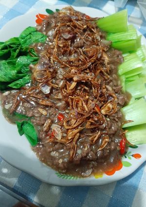 Foto resep Pokcoy siram sapi