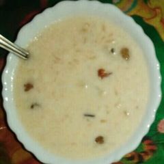 A picture of Kesariya punch meva kheer.