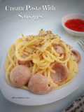 Cream Pasta with sausages