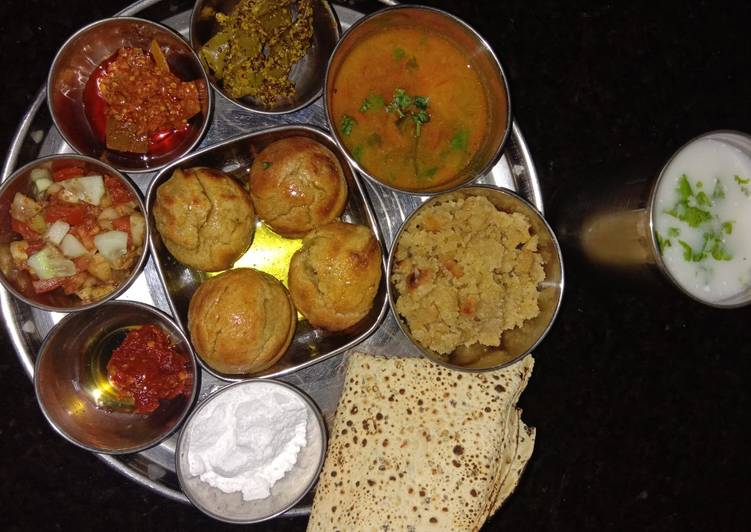 Easiest Way to Make Great Special Rajsthani Thali | This is Recipe So Great You Must Test Now !!