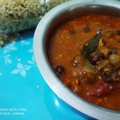 A picture of Kadala Curry Restaurant Style.