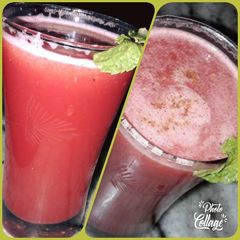 A picture of Watermelon mint juice.