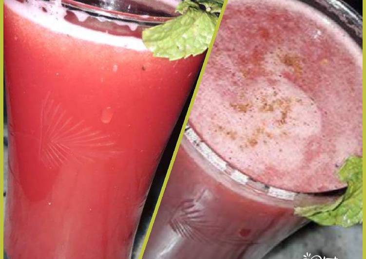 Simple Way to Prepare Speedy Watermelon mint juice