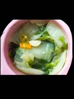 Foto resep Tumis sawi putih segar pedas