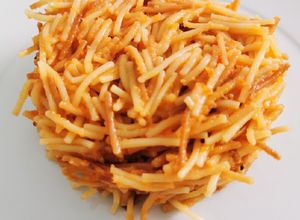 Una foto de Fideo seco