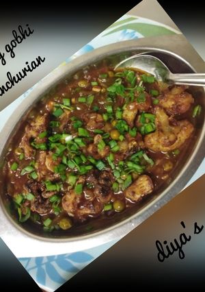 A picture of Crispy gobhi manchurian.