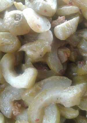 Hình của món Thịt kho dưa muối.