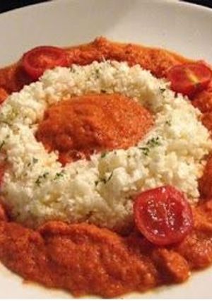 صورة لوصفة وصفة سريعة وشهية بالجزر والأرز أو المعكرونة